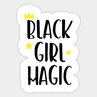 Black Girl Magic, African American Sticker